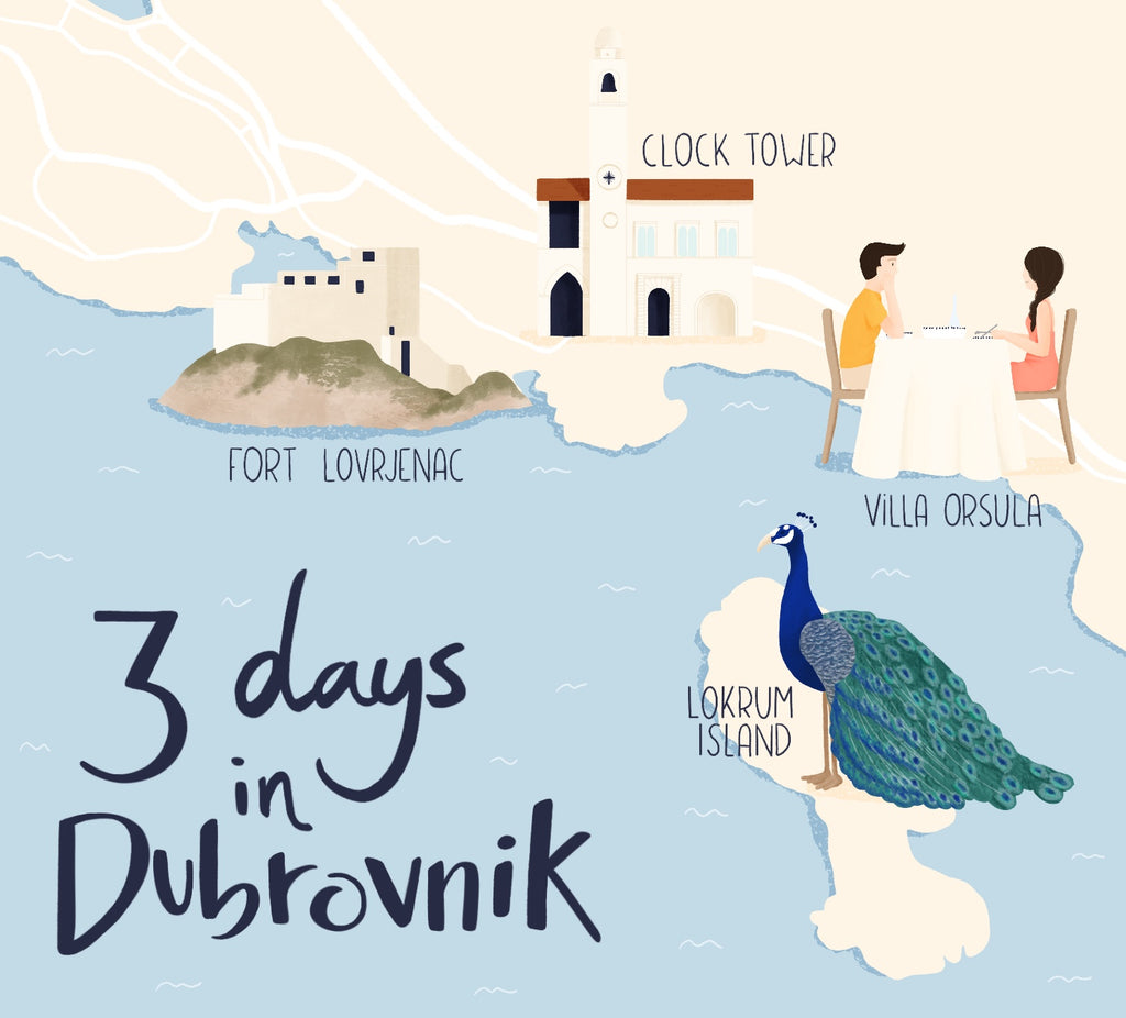 The best things to do travelling short city break in Dubrovnik Croatia